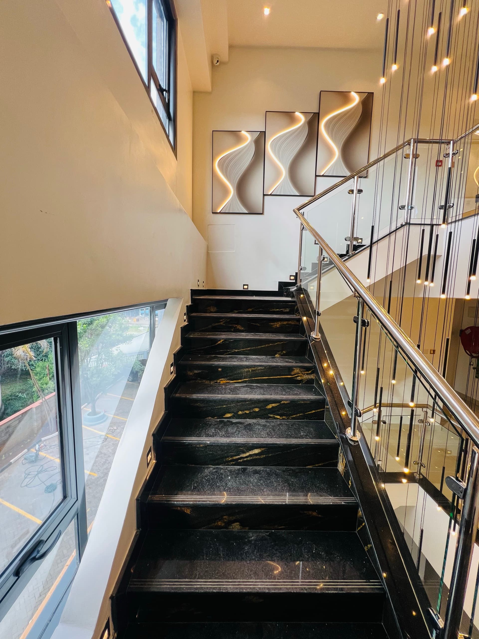 Renegade Air — Command · staircase and aviation wave artwork
