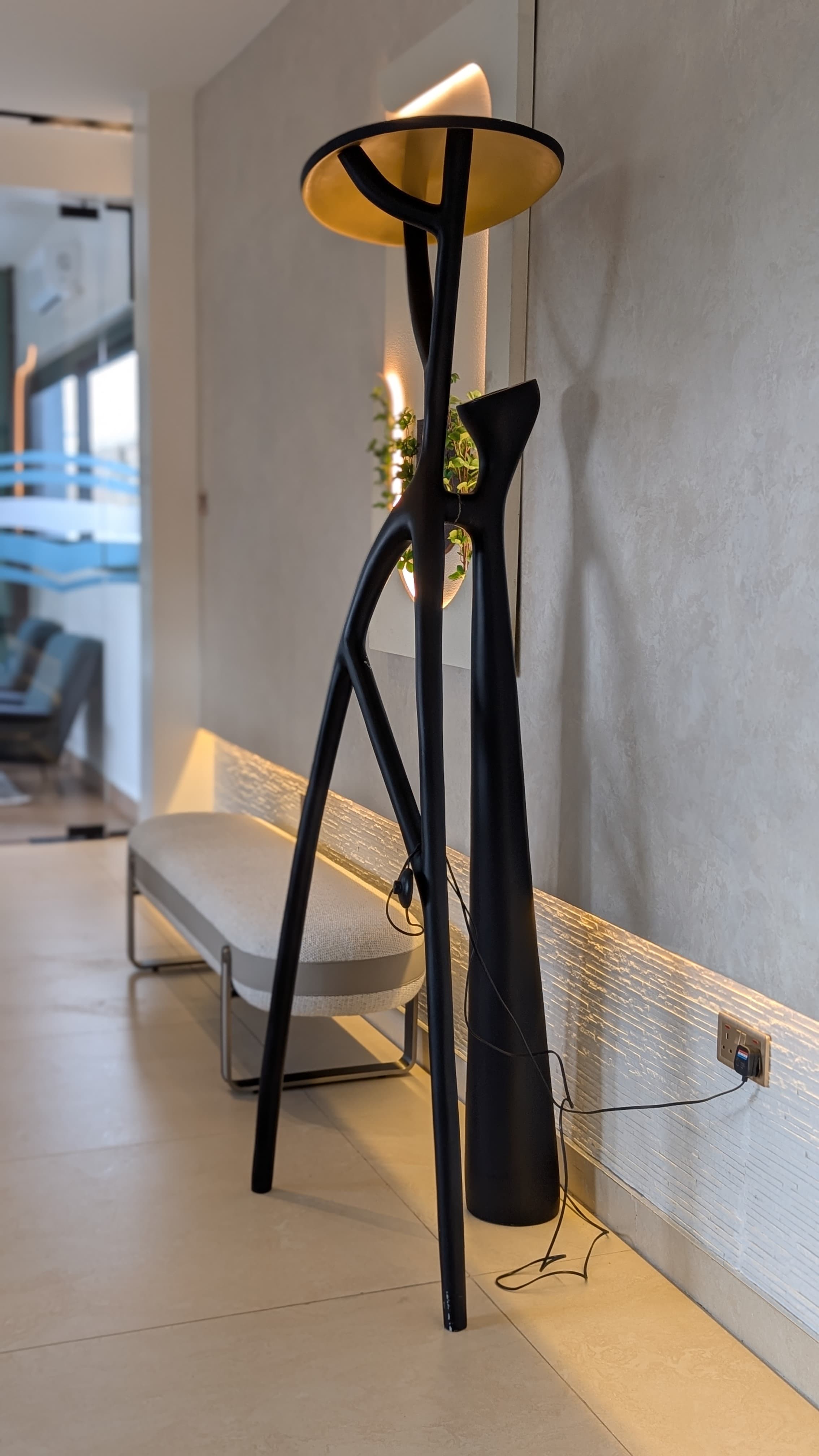 LED linear track — directional precision lighting detail